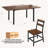7-piece Dining Table Set, Extendable Tabletop