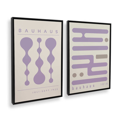 Ensemble de 2 circuits mauves rétro