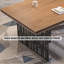 Bureau en bois massif 86,61 "Burlywood-1098040563
