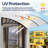 Polycarbonate Transparent Window Door Awning Spliced Canopy-105449826