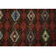 Tapis turc en laine de style oriental géométrique tissé à la main 7 x 10 pi Kilim