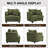 40" Upholstered Accent Chair Chenille Armchair With Deep Seat, Reading Chair For Adults, Modern Single Sofa For Living Room, Bedroom-1110444872