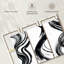 Impression sur toile Wispy Black Brush Strokes-93025580