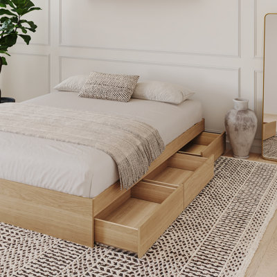 3-Drawer Storage Bed Frame