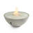 Cove Round Concrete Smokeless Fire Pit Table-61802739