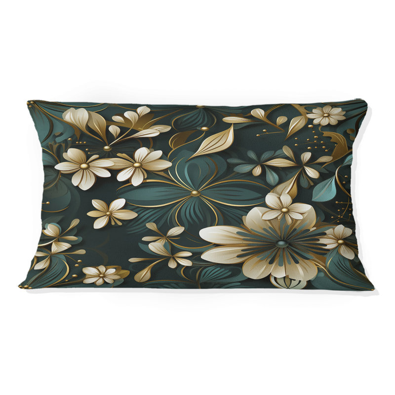 Floral Throw Pillow