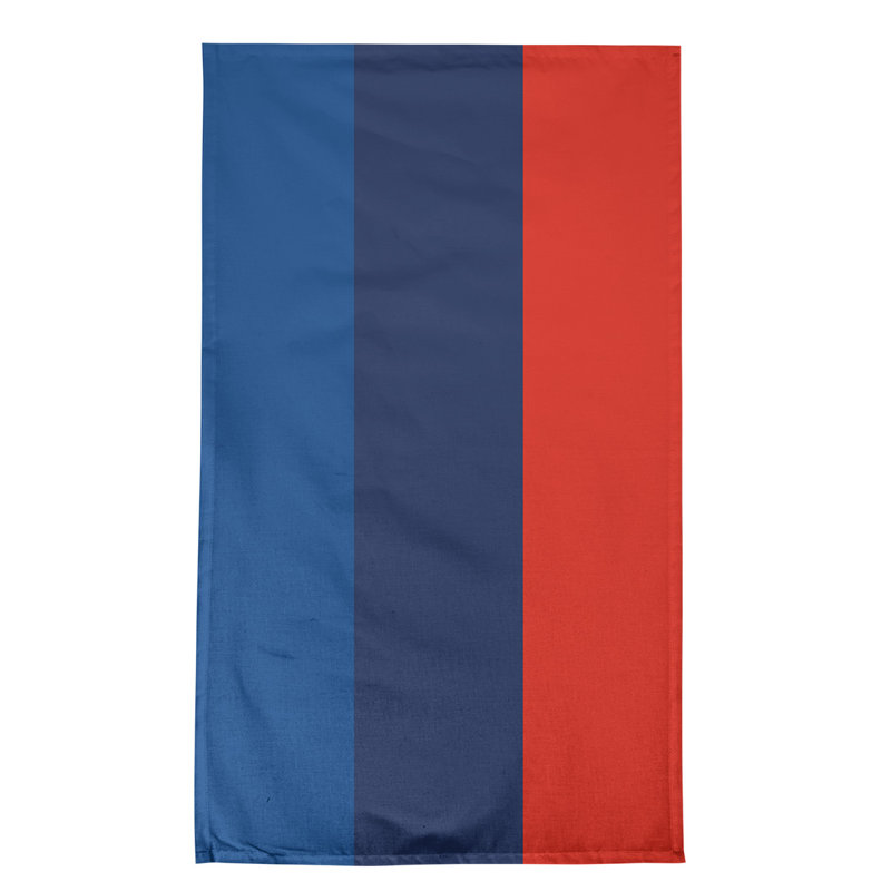 Serviette de thé à rayures pour équipe de football tampa bay, Blue/Navy Blue/Red Toronto Baseball, Sergé de coton