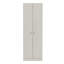 Armoire Multistorage Abinet, cinq tablettes, armoire à deux portes - perle-125915880