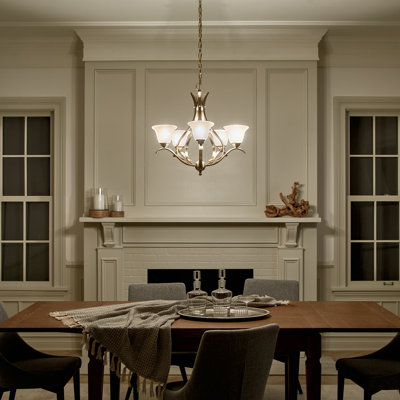 Dover 9 - Light Dimmable Tiered Chandelier