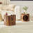 Nesting Coffee and Side Table Set with Dual-Use Pet Design