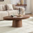 MDF Oval Coffee Table-1600100794
