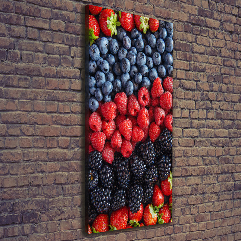 Forest Fruits - Wrapped Canvas Print