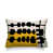 Jaune / noir / blanc cassé
