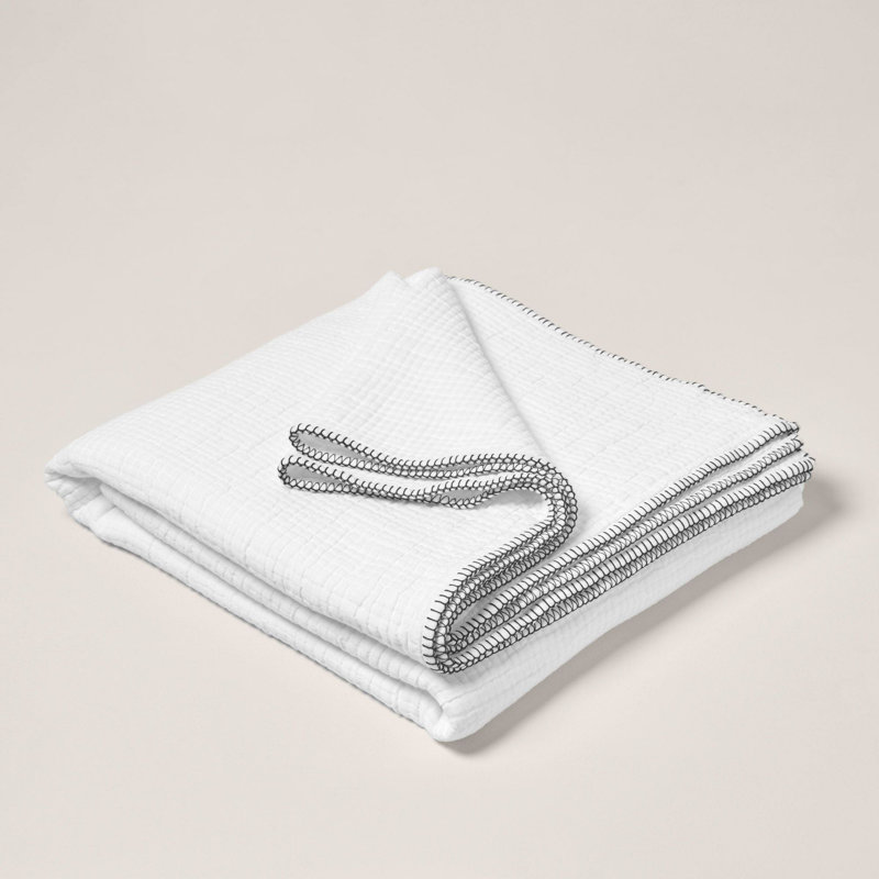 Madura Throw, White