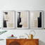 ABSTRACT Series DCLxxix - Impression sur mesure encadrée de qualité supérieure - 3 pièces-1713173314-1713173438