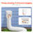 Rain Gutter Downspout Extensions 2-Pack Flexible Downspout Extender-111870224
