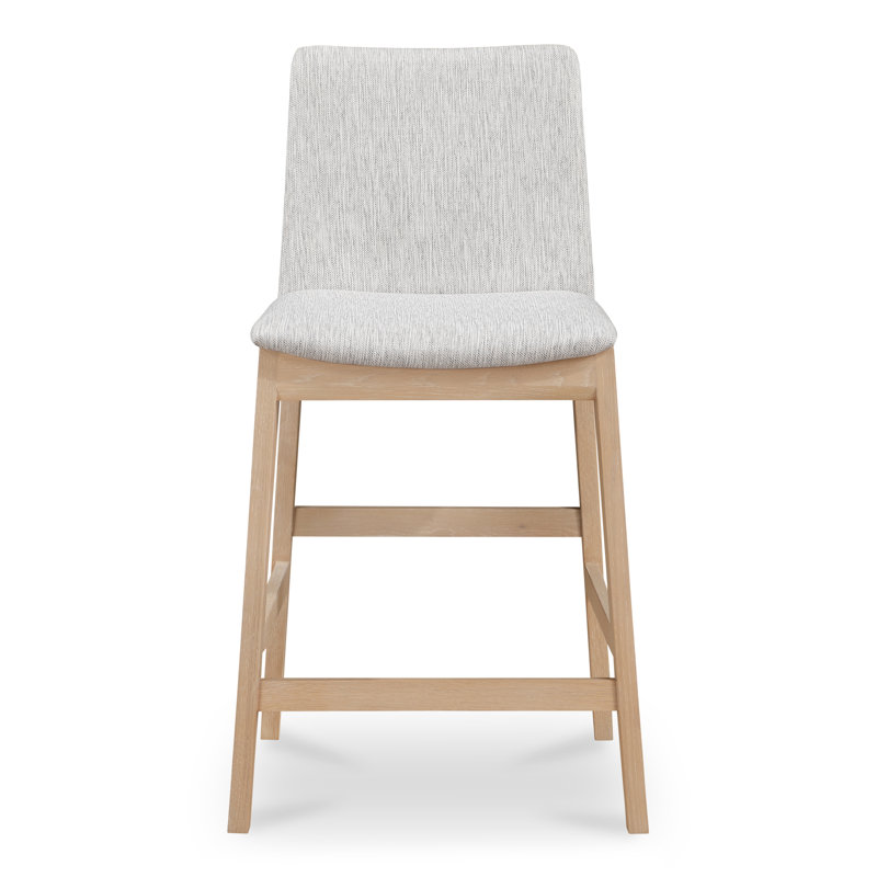 Deco Oak Light Grey, Counter Stool (26" Seat Height)