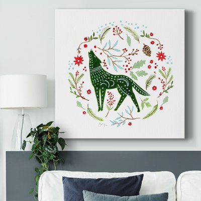 " Christmas Folk Wolf "