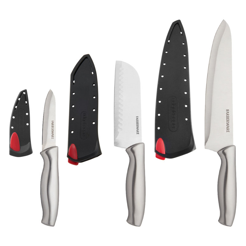 Farberware Chef Knife Set, 6 Piece