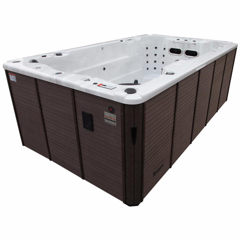 Canadian Spa Co St Lawrence 230 Volt Acrylic Rectangle Hot Tub