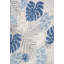 Tapis intérieur / extérieur gris clair / bleu marine Etolin-69807601-131043066