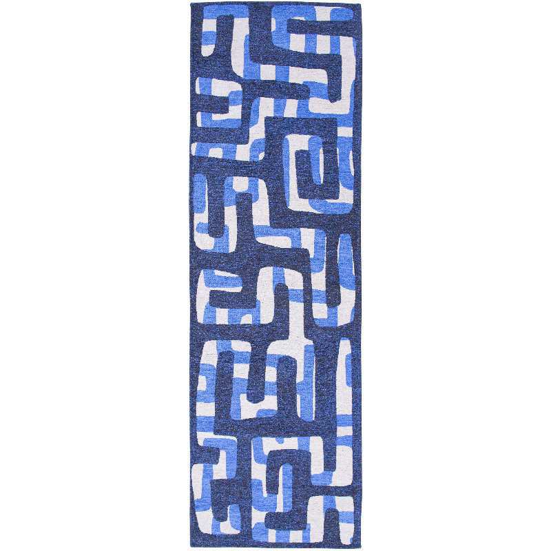 Geometric Area Rug, Rectangle 80 x 150cm