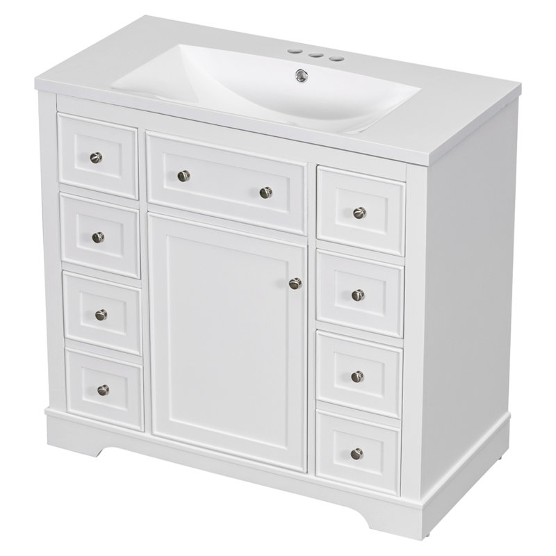 Meuble-lavabo simple 36,11 avec comptoir