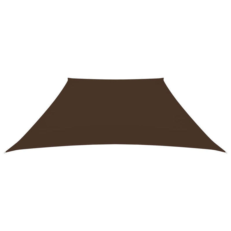 Yonkers 4m x 2m Trapezium Shade Sail, Brown