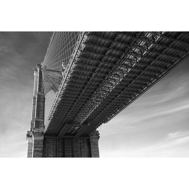 Under Brooklyn Print by Patrick Hamilton, 25.25" H x 31.25" W x 0.875" D