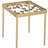 Chalanda Glass Top End Table