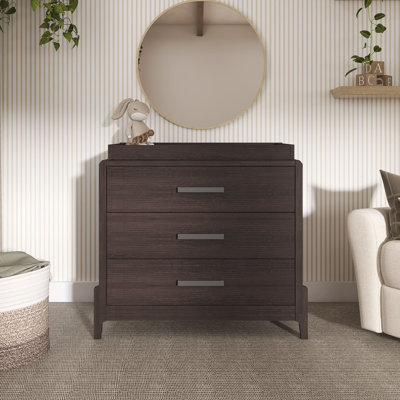 Atlas 3 Drawer Dresser With Change Topper