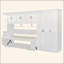 Lit escamotable mural avec garde-robe, armoire et bureau Murphy-1284308217