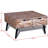 Edford Reclaimed Teak Coffee Table with Storage