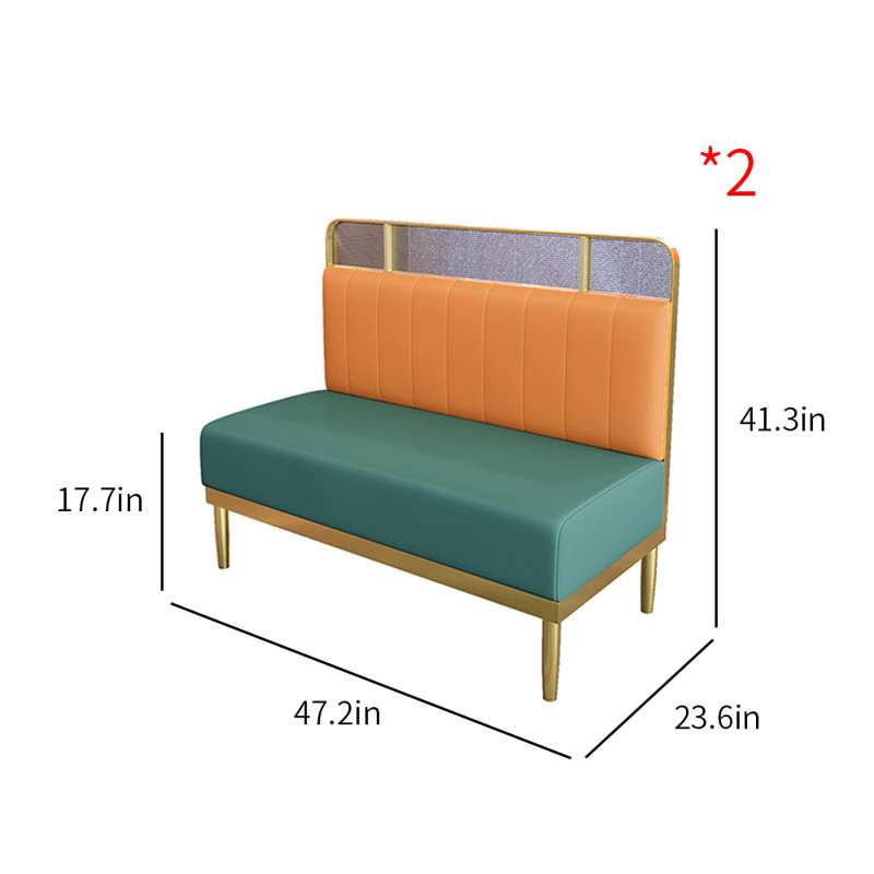 Banc rembourré en similicuir Hot Pot