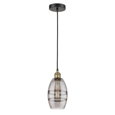 Mini-luminaire suspendu 1 lumière Edison Bettylou-616-G557