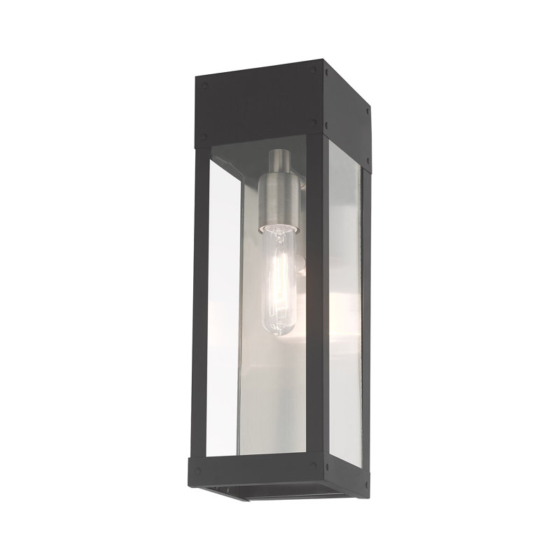 Throncliffe Wall Light, 15" H x 5" W x 5" D, Scandinavian Grey