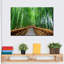 «Arashiyama Bamboo», reproduction sur toile-476525098