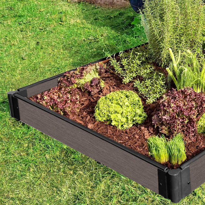 Raised Garden Bed, Gray