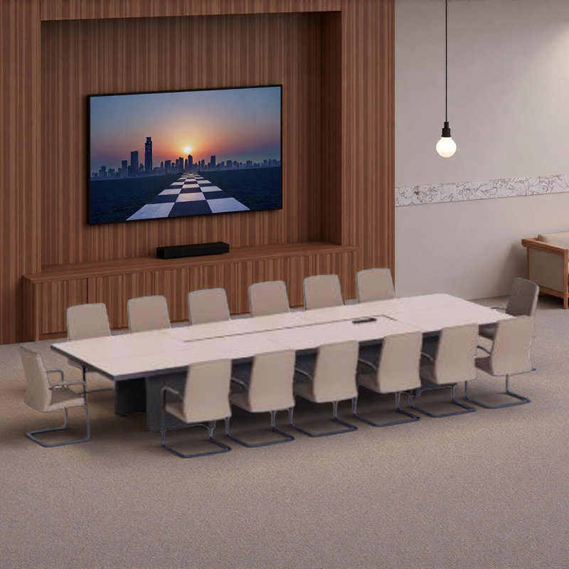 Ensembles de tables de conférence modernes Modern Large, H 29,53 po x L 187 po x l 58,27 po