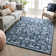 Dazzle Oriental Synthetic Area Rug