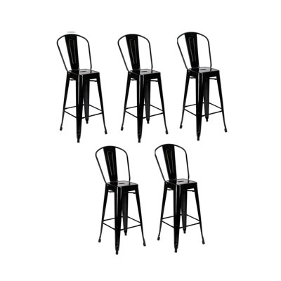 Tabouret de bar en métal Hi Chivari