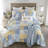 Donna Sharp Spring Flowers 2pc Cotton Quilted Twin Bedding Set Set