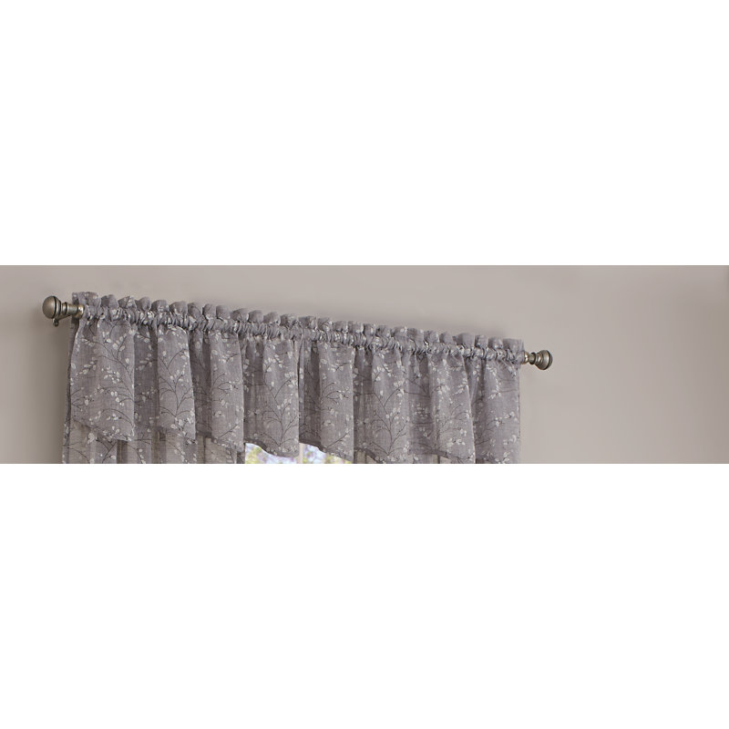 Jupe de fenêtre 54" l’élégance traditionnelle Jerilyn