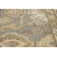 Tapis carré gris en laine gris Oushak