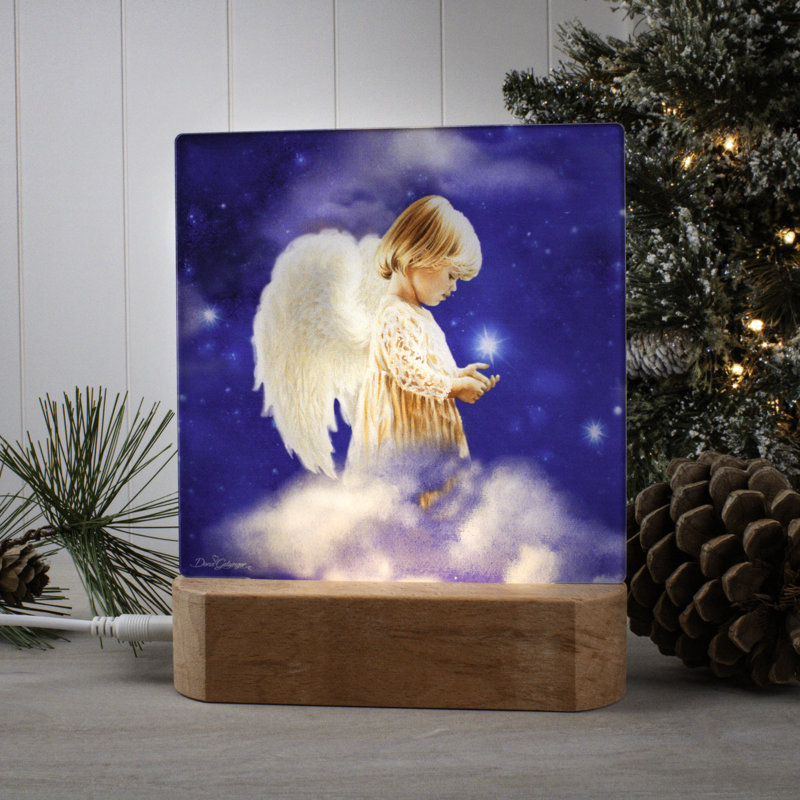Angel Star Night Light