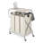 Canvas Rolling Laundry Center with Handles