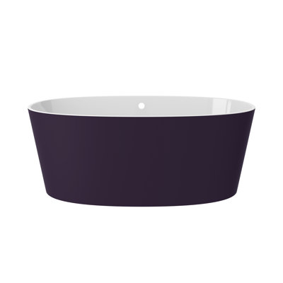 Ios 60" x 32" Freestanding Soaking Bathtub
