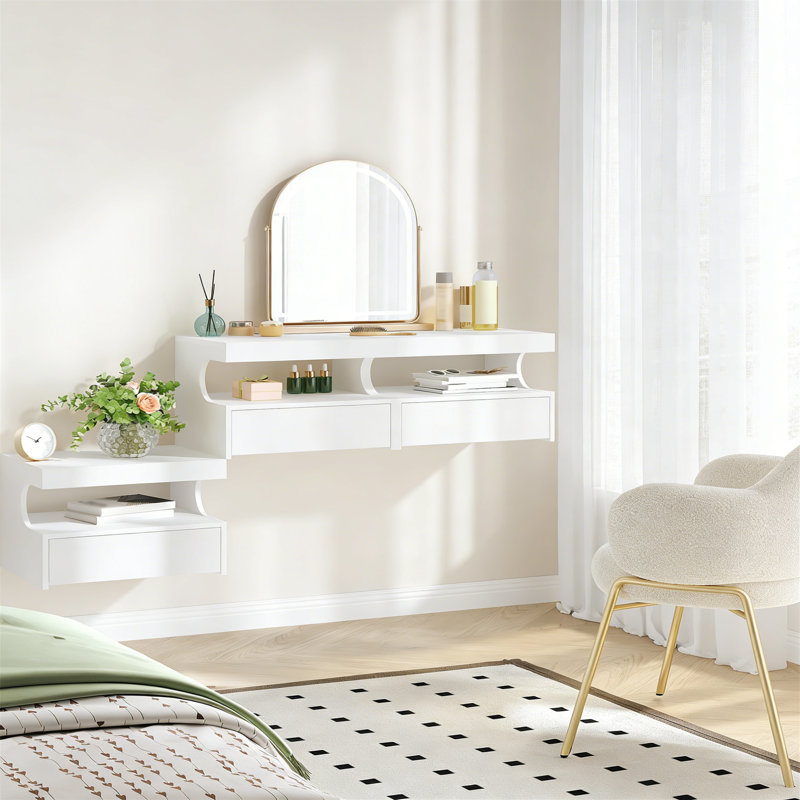 40cm W Manufactured Wood Bedside Table