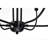 Jillann Iron Wagon Wheel Chandelier