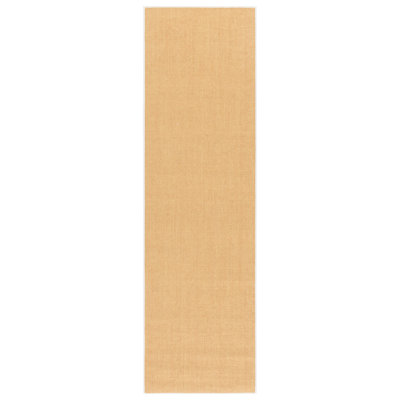 Msr9501 Martha Stewart Sisal/Jute Solid Color Rug in Natural/White